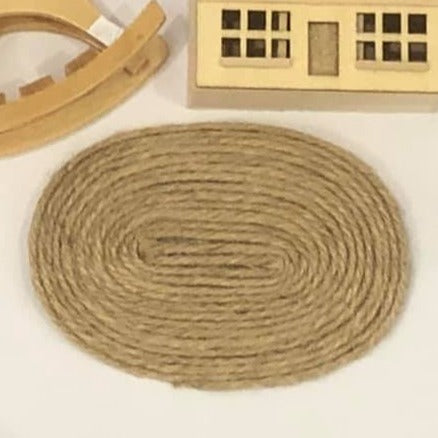 Dollshouse minaiture rope rush mat