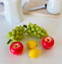 Fruit: Grapes, Apples, Lemons - Miniature