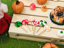 Dollshouse miniature lollipops treats sweets halloween