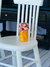 Miniature dollhouse marmalade bottled orange