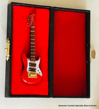 Red Washburn Guitar - Miniature