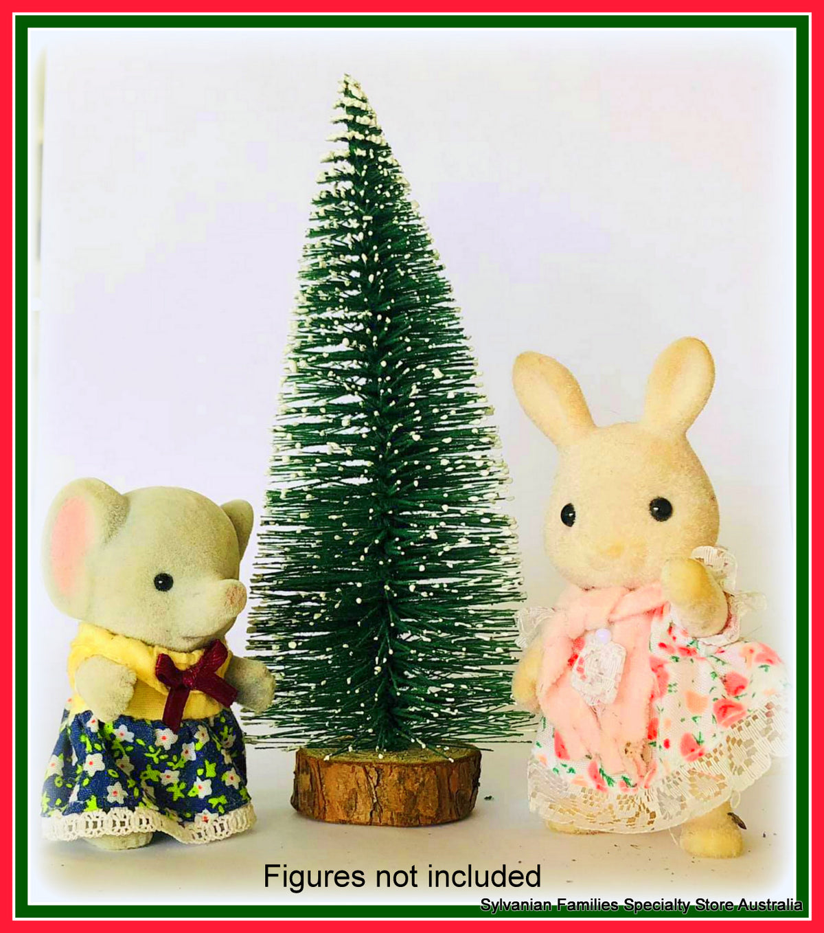 Snow tipped Christmas Tree - 15 cm