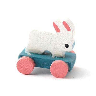 Bunny pull toy - Miniature