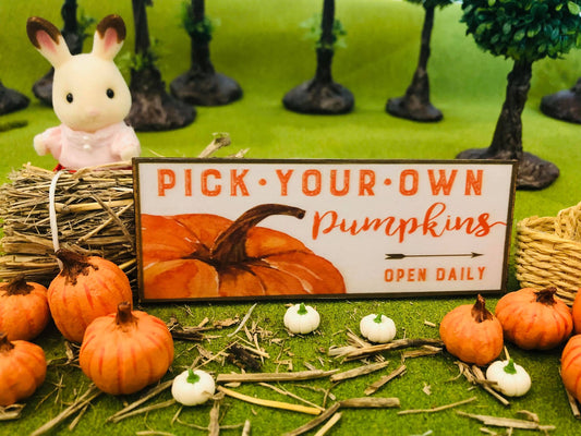 Pumpkin Sign