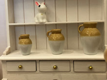 Stoneware Vases x 3