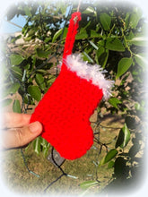 Miniature crochet Christmas stocking Buy from bush