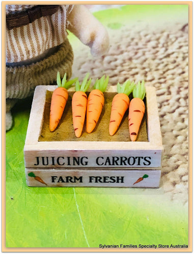 Crate of Juicing Carrots