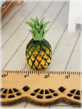 Dollhouse miniature fruit tropical pineapple