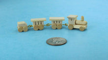 Toy Train - Natural - miniature
