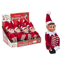 Boy Elf - Vinyl Face - Red - 30 cm Tall