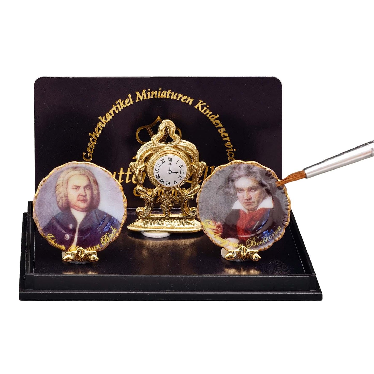 Reutters Porcelain bach beethoven clock