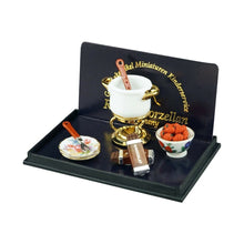 Chocolate Fondue set - Miniature