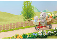 Sylvanian Families Cycling With Farthing Dog Mother and baby - SF 4281