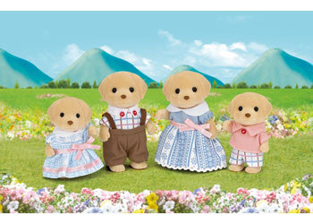 Sylvanian Families Dog Family Golden Labradors