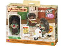 Sylvanian Families Pizza Delivery Set with Hedgehog Driver