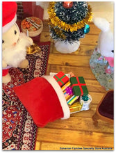 Dollshouse miniature Santa's sack of gifts