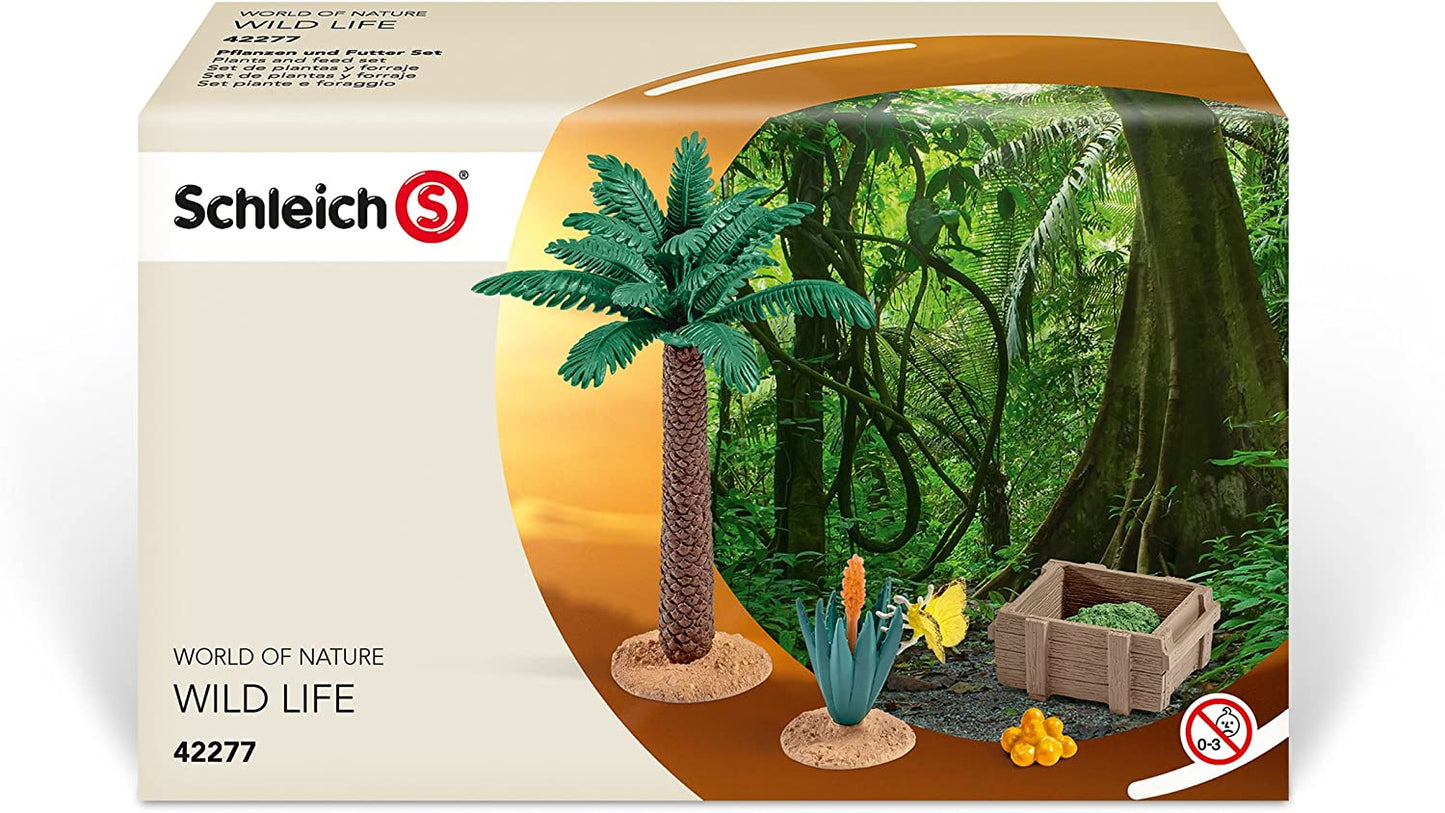 Schleich Feed and Plant Set - New - Retired