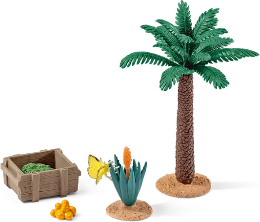Schleich Feed and Plant Set - New - Retired