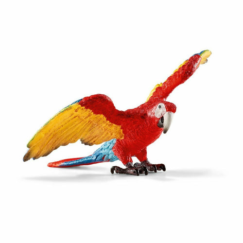 Schleich Macaw Red Yellow and Blue