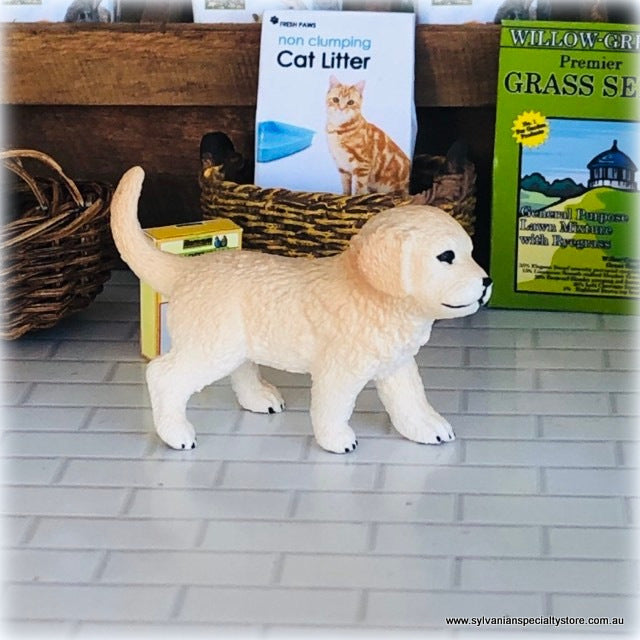 Schleich golden best sale retriever puppy