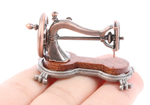 Dollhouse miniature vintage style sewing machine