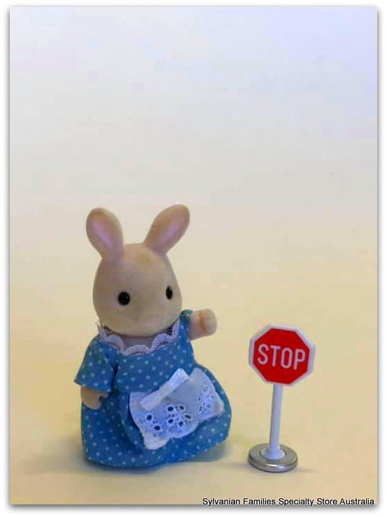 Siku traffic signs stop sign Sylvanian Families town series