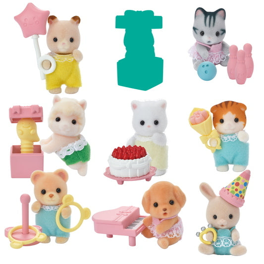 Sylvanian Families Blind Bags Baby Party Series - Purchase all 9