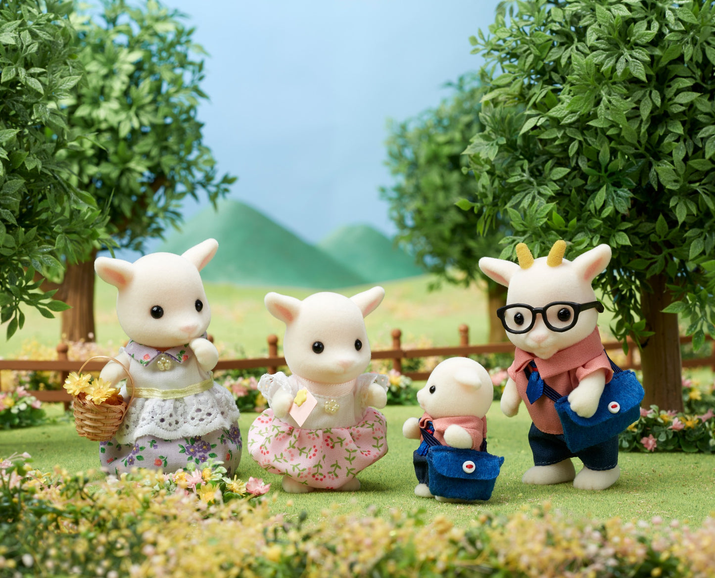 Sylvanian Families Brightfield Goat Family