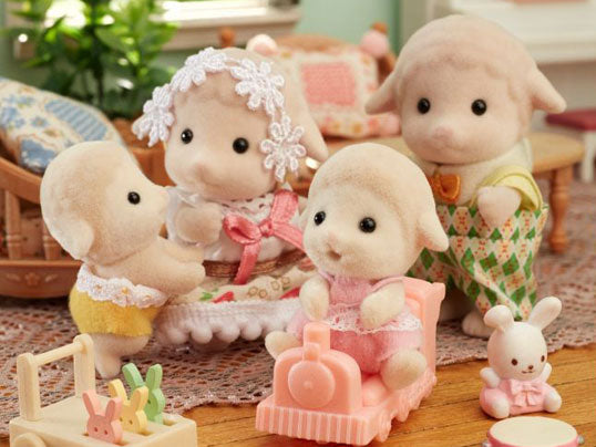 Sylvanian Families Dale Sheep Family