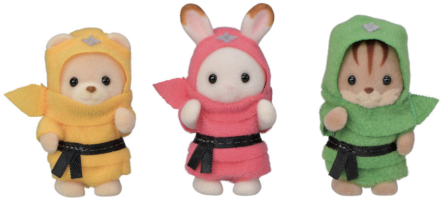 Sylvanian Families Ninja Babies Costume set - Limited edition costume set