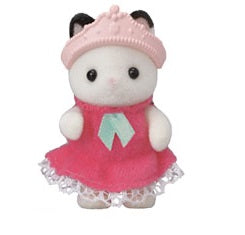 Sylvanian Families Tuxedo Cat in Princess Costume