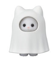 Sylvanian Families Tiny Persian cat baby in Ghost Costume