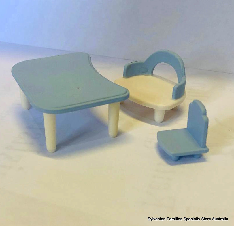 Sylvanian Families spare Nursery furniture blue