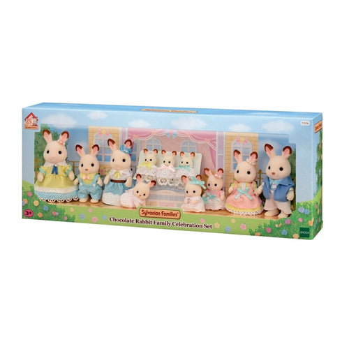 Sylvanian Families chocolate rabbit Celebration limited edition set 