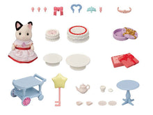 Sylvanian Families Party Time Playset with Tuxedo Cat Figure