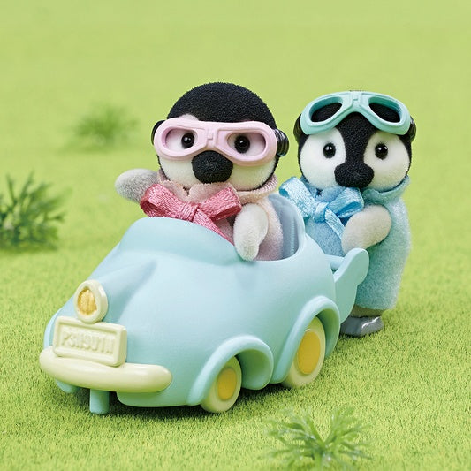 Sylvanian Families Penguin Babies Ride N Play
