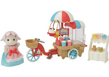 Sylvanian Families Popcorn Delivery Trike with Sheep figure