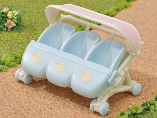 Sylvanian Families Stroller for triplets
