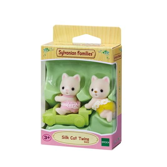 Sylvanian Families Silk Cat Twins