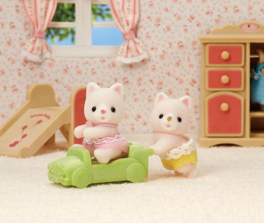 Sylvanian Families Silk Cat Twins