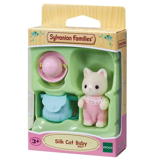 Sylvanian Families Silk Cat baby