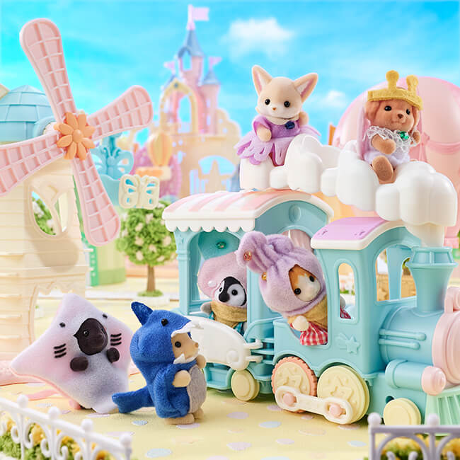 Sylvanian Familes Undersea Friends Duo Baby Shark and Stingray