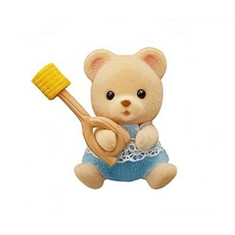 Sylvanian Families Baby Bear with accessory