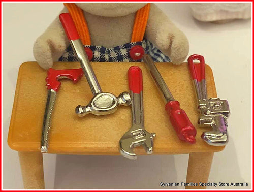 Sylvanian Families Miniature tool kit work shed