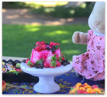Sylvanian FAmilies picnic berry tarte dessert cake miniature