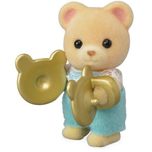 Sylvanian Families Baby Band Series 3 Jason Osborne with cymbals
