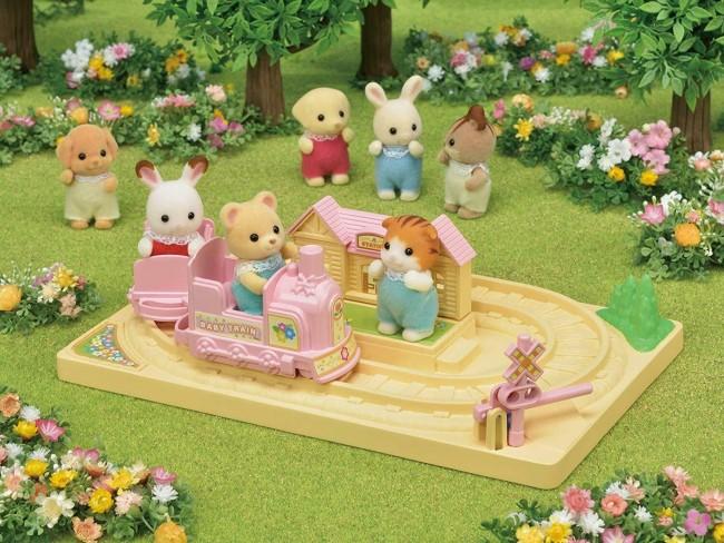 Sylvanian Families Baby Choo Choo Train ride