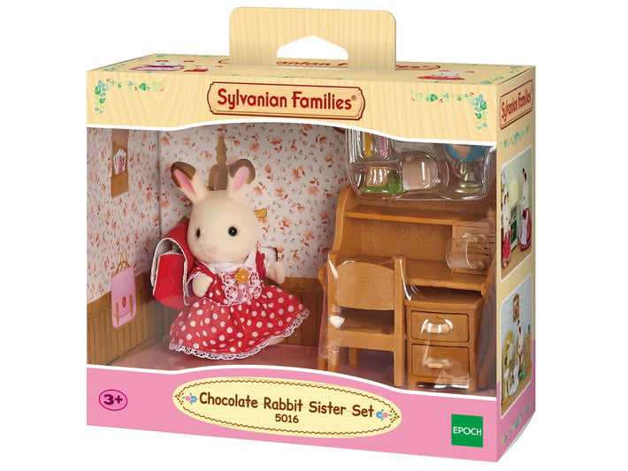 Sylvanian Families Chocolate Rabbit Sister Set - SF 5016