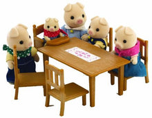 Sylvanian Families Table and Chairs with Baby Seat