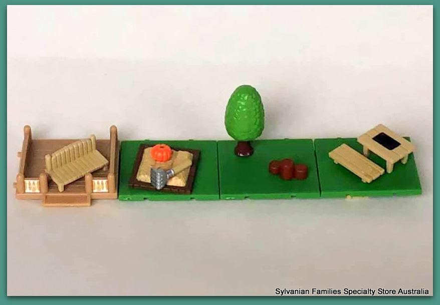 Sylvanian FAmilies Kabaya mini sets Garden 